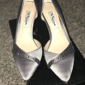 Silver heels